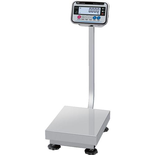 A&D Weighing FG-30KCMWP IP67 Stainless Steel 12 x 15 inch Platform Scale 30 x 0.005 kg