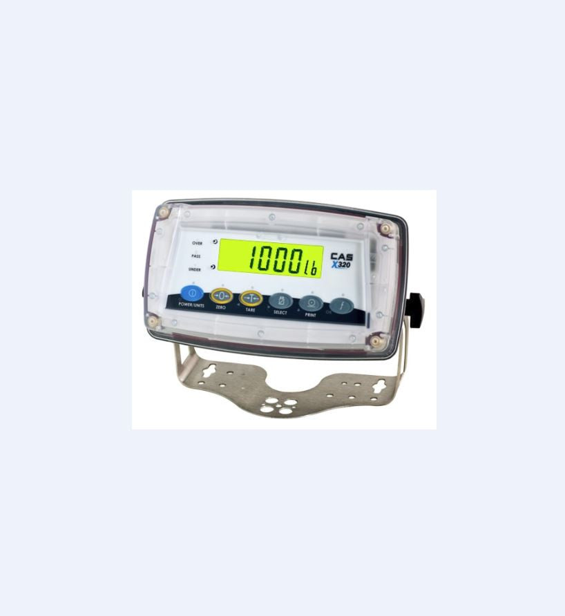 cas-x320wm-digital-washdown-indicator-ip69k-food-grade-impact-resistant-industrial-scale-display