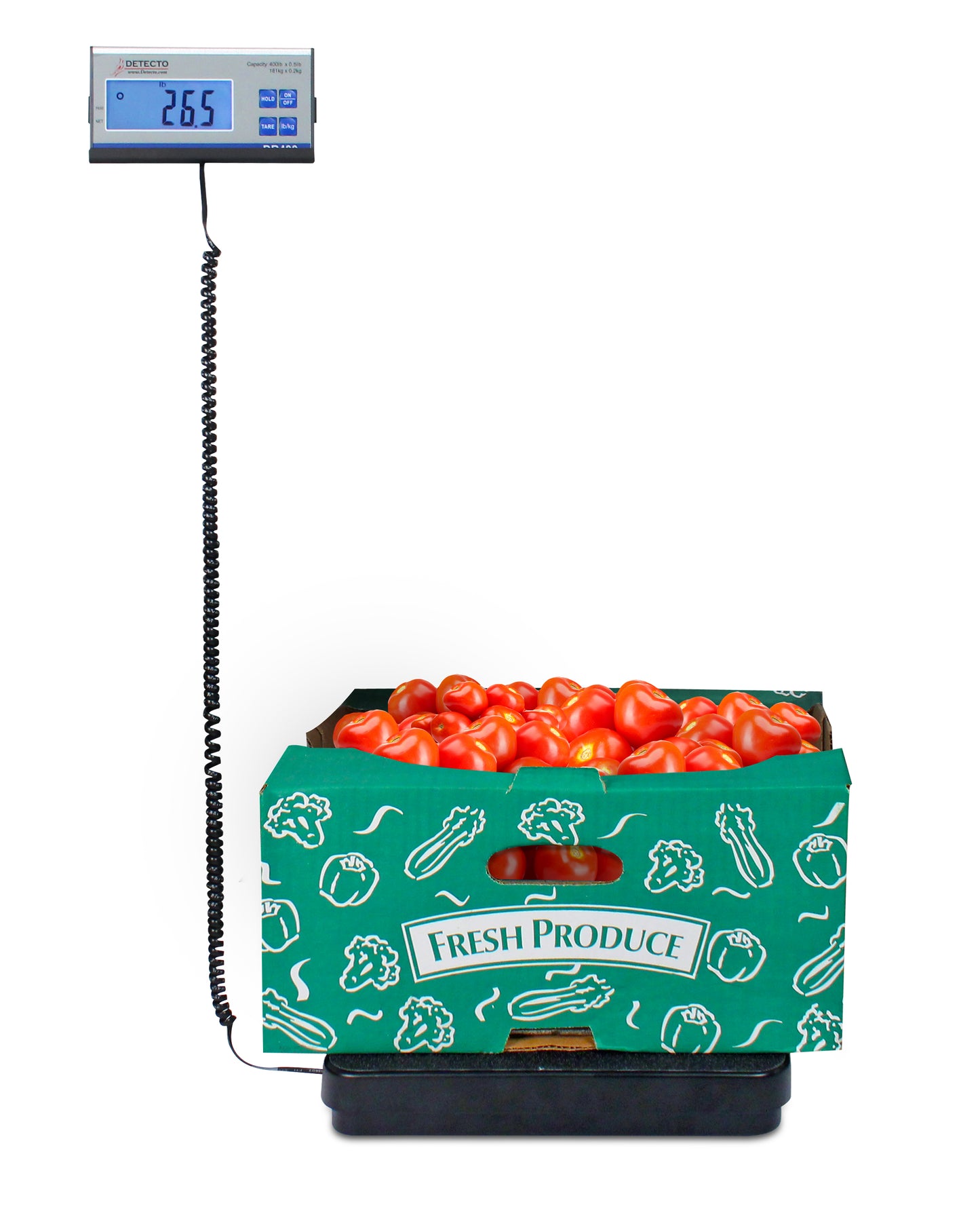 cardinal-detecto-dr150-portable-receiving-scale-12x12-150-lb-capacity-mild-steel-remote-display