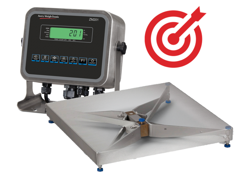 avery-weigh-tronix-awt05-507353-zm201-indicator-stainless-steel-diamond-base-scale-ip66-100lb-capacity-0-02lb-readability-35-inch-column