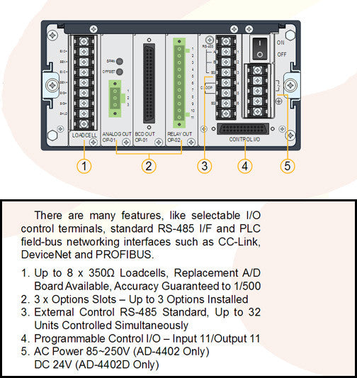 a-and-d-ad-4402-batch-weighing-indicator-for-industrial-processing