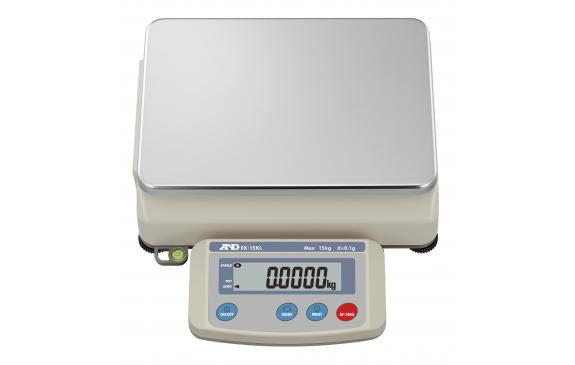 a-and-d-ek-l-series-compact-bench-scales-high-resolution-laboratory-use