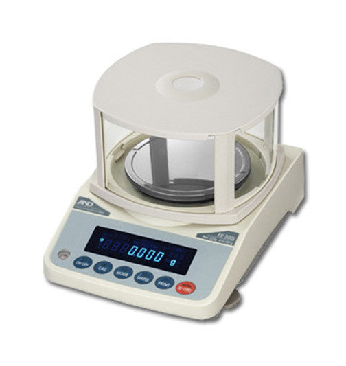 a-and-d-fx-300iwp-precision-balance-320g-x-0-001g-ip65-protected-laboratory-weighing-scale