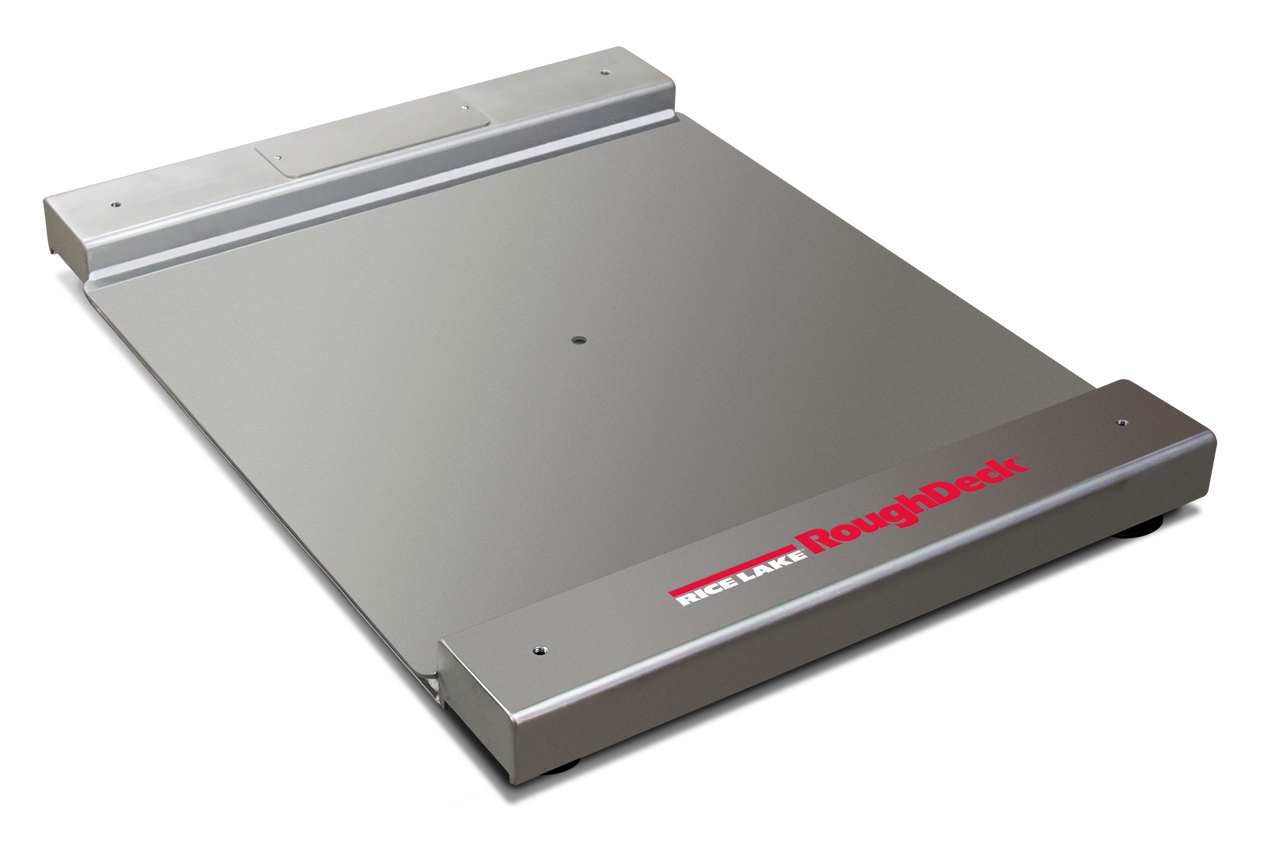 Rice Lake RoughDeck BDP Barrel Drum Pallet Stainless Steel Floor Scale