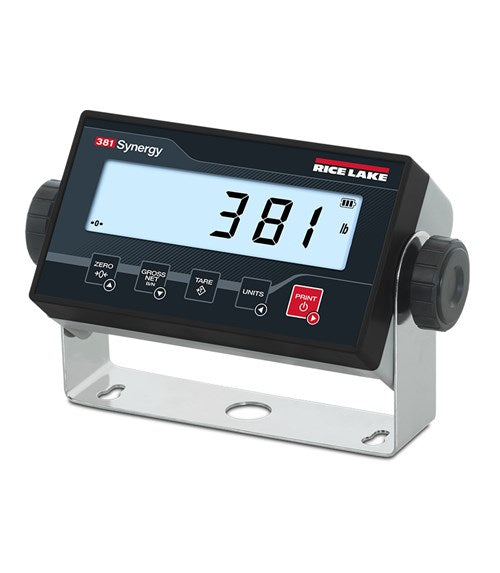 rice-lake-215695-381-synergy-series-digital-weight-indicator-381-synergy-lcd-aa-alkaline-battery-powered-industrial-scale-display