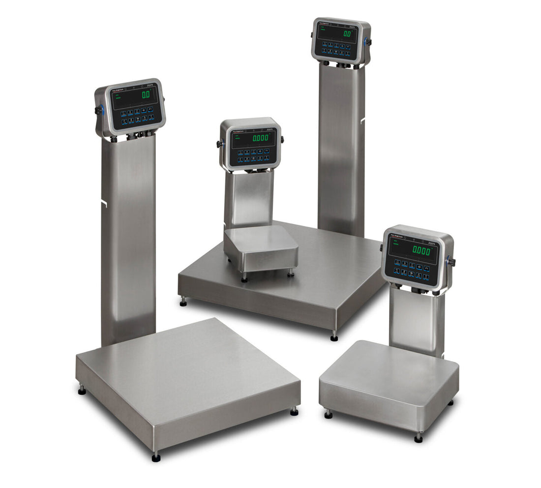 digital bench scale for food ingredient weighing and batching