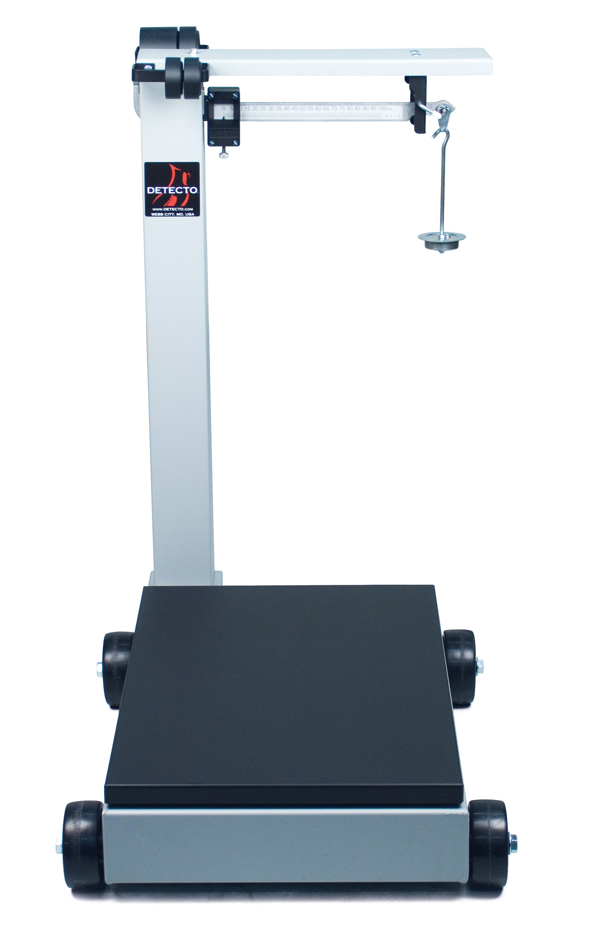 cardinal-detecto-854f100pk-mechanical-portable-scale-19x28-inch-1000-lb-500-kg-capacity-mechanical-beam-legal-for-trade