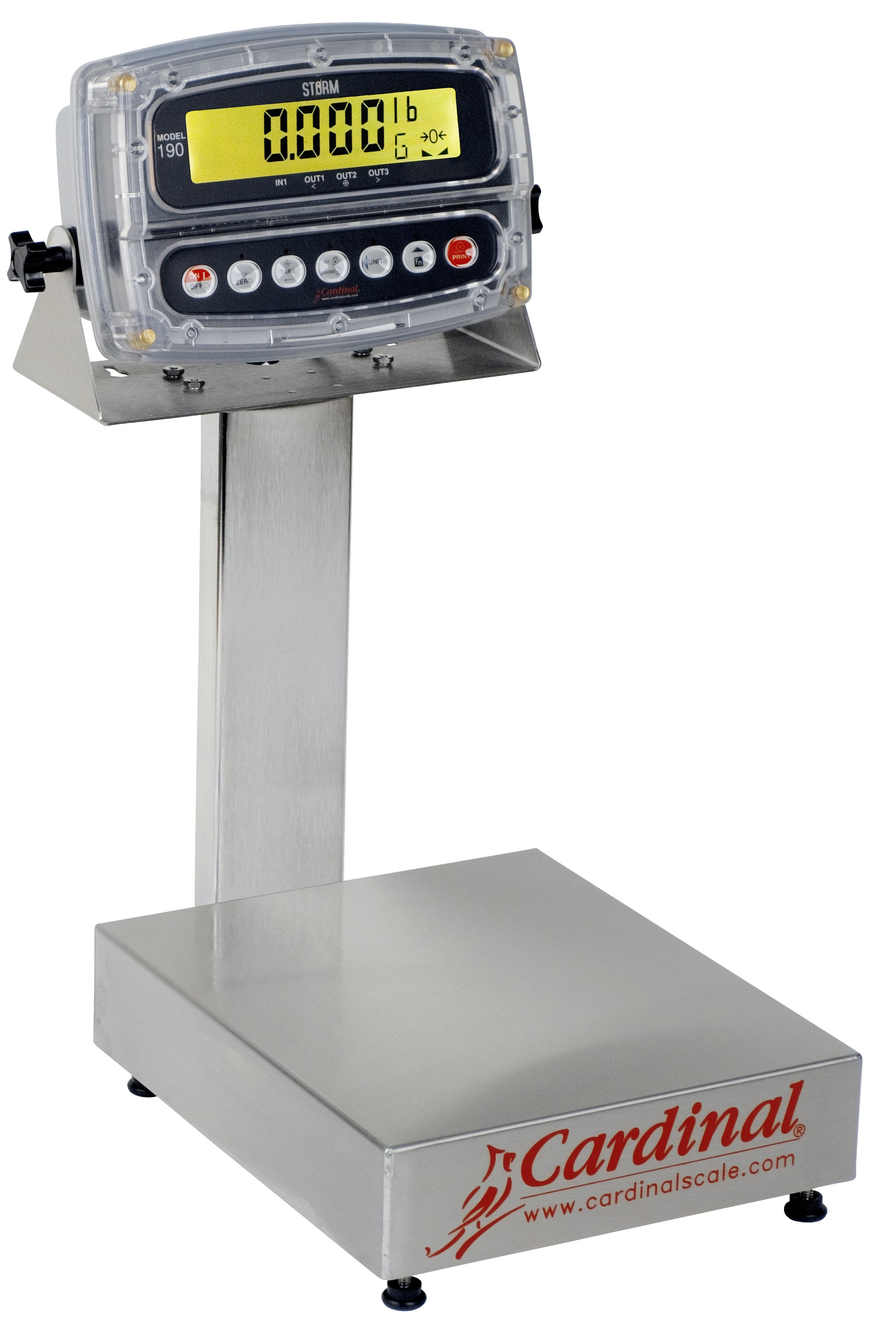 cardinal-detecto-eb-30-190-electronic-bench-scale-30lb-stainless-steel-190-indicator-eb-190-series