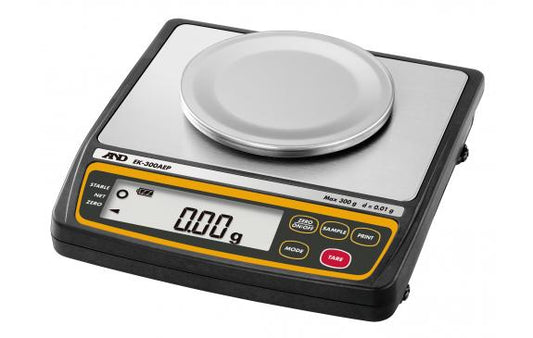 A&D EK-300AEP Intrinsically Safe Portable Balance, 300g x 0.01g with External Calibration
