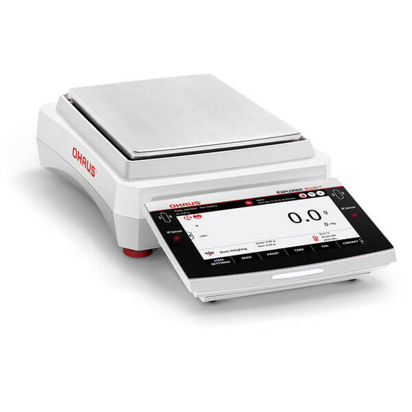 ohaus-ex6201-explorer-precision-balance-6200g-capacity-0-1g-readability-stainless-steel-pan-touchscreen-display