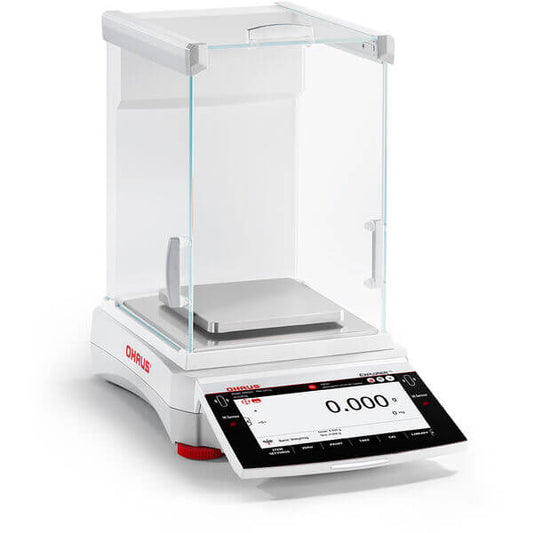 ohaus-explorer-exr423-precision-balance-420g-capacity-with-1mg-readability-stainless-steel-pan-and-touchscreen