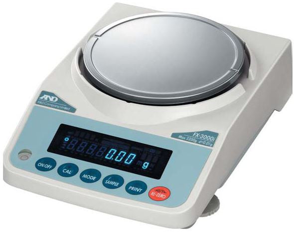 A&D FX-300i Precision Balance - 320 x 0.001 g, External Calibration A&D FX-300i Precision Balance - 320 x 0.001 g, External Calibration