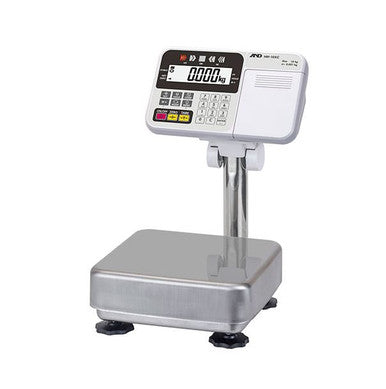 A&D HV-15KWP Bench Scale - 6/15/30 lb x 0.002/0.005/0.01 lb, 3/6/15 kg x 0.001/0.002/0.005 kg