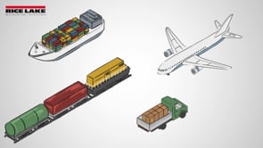 Rice Lake 194338 RoughDeck PC Pancake Deck Cargo Scale - 20,000 lb