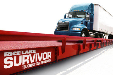 Rice Lake Survivor® OTR Steel Deck Truck Scale