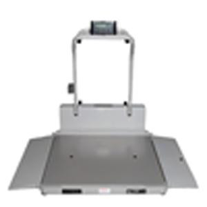 Health-o-Meter 2610KL Digital Wheelchair Dual Ramp Scale - 1,000 x 0.2 lb/454 x 0.1 kg