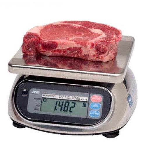 A&D SK-WP Series Washdown Digital Scale – AAA Weigh