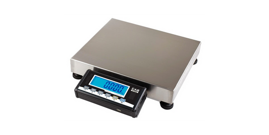 cas-gw-30-parcel-shipping-scale-30lb-usb-compatible-industrial-weighing-scale-with-stainless-platter-and-lcd-display

