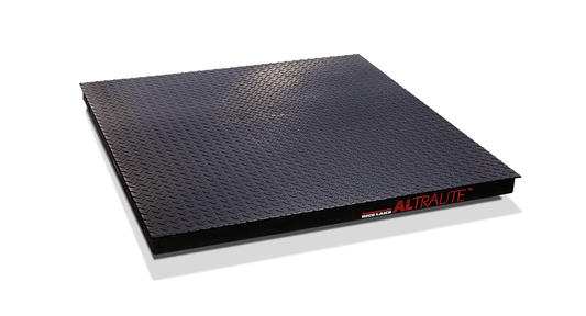 Rice Lake Altralite Portable Low-Profile Anodized Aluminum Floor Scale