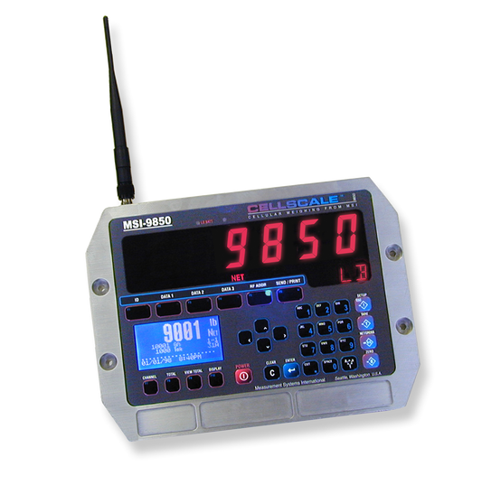 MSI-9850 CellScale™ RF Digital Weight Indicator