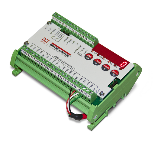 Rice Lake SCT-10 Signal Conditioning Transmitter and Weight Indicator Display
