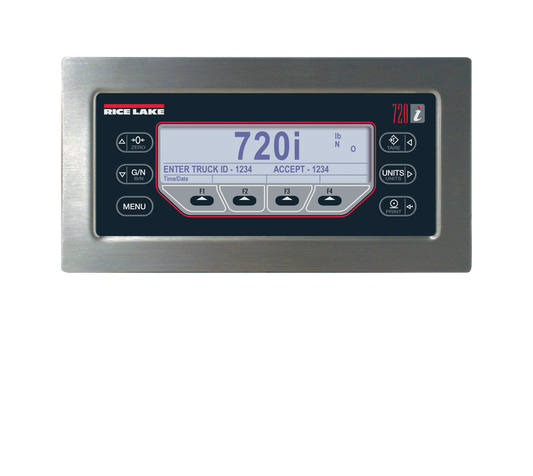 Rice Lake 101229 720i™ Programmable Weight Indicator and Controller - 720i, Panel Mount, PCE Software