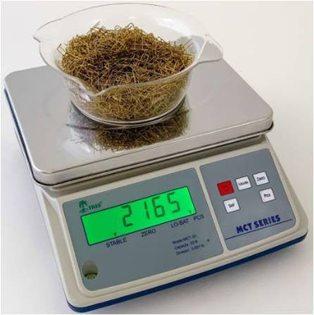 tree-mct-16-mid-counting-scale-16lb-x-0-0005lb-with-7-5x10-inch-stainless-steel-pan-backlit-lcd-and-rechargeable-battery